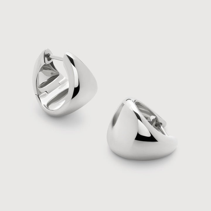 Tapered Small Hoop Earrings