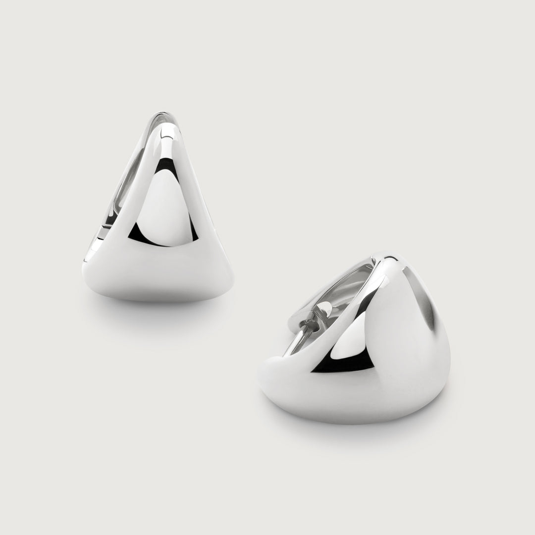 Tapered Small Hoop Earrings