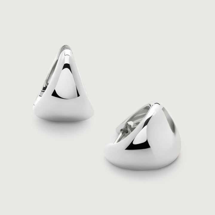 Tapered Small Hoop Earrings
