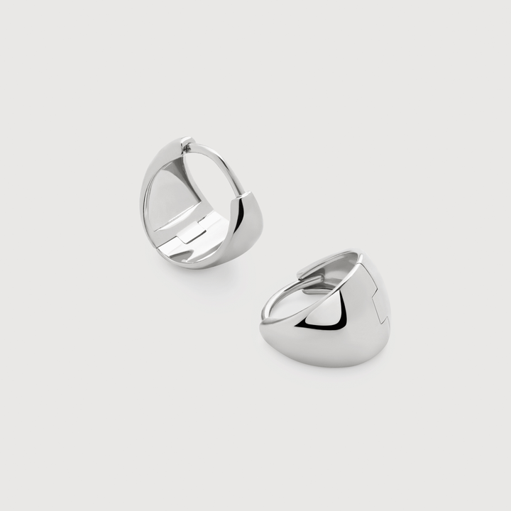 Tapered Small Hoop Earrings