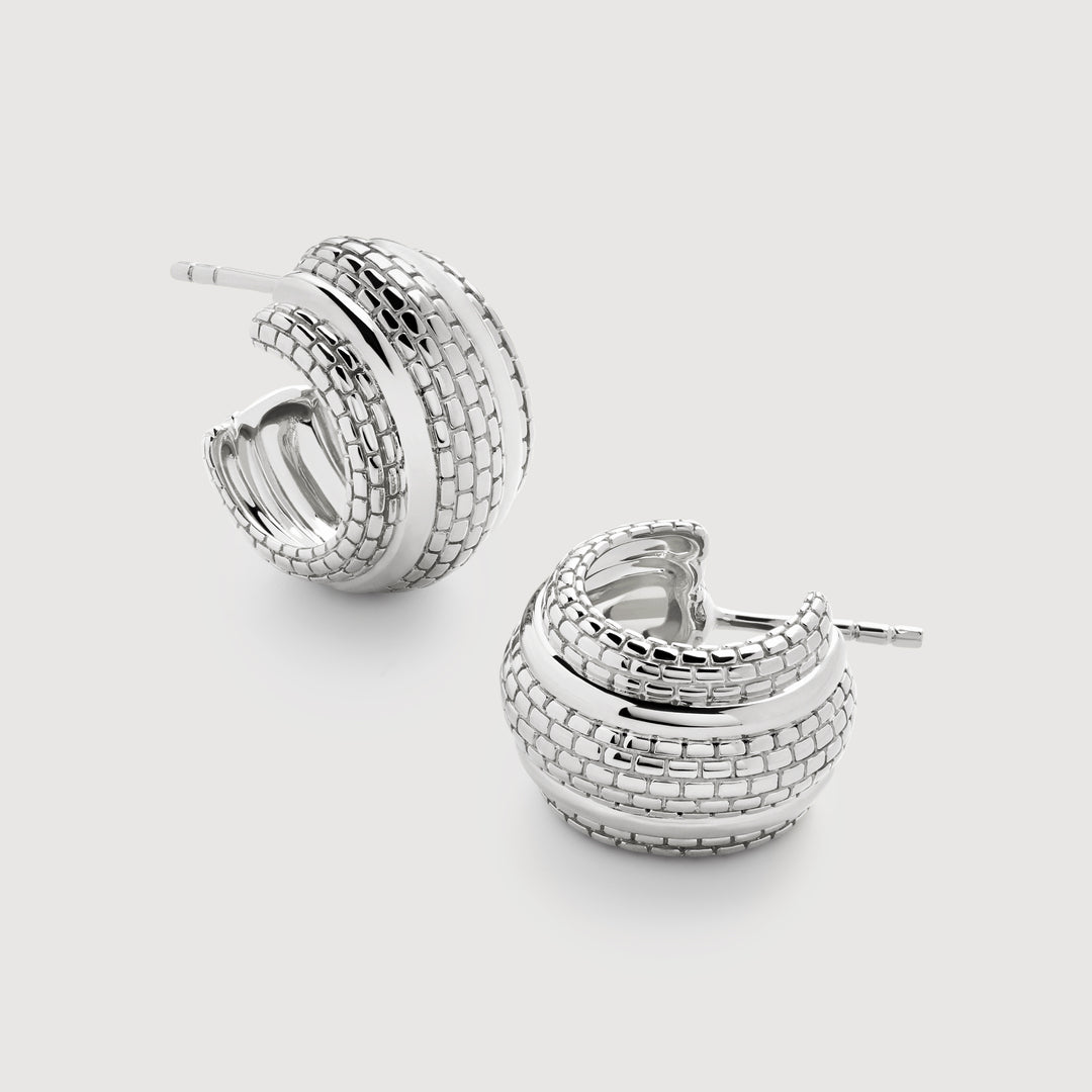Heirloom Bold Small Hoop Earrings