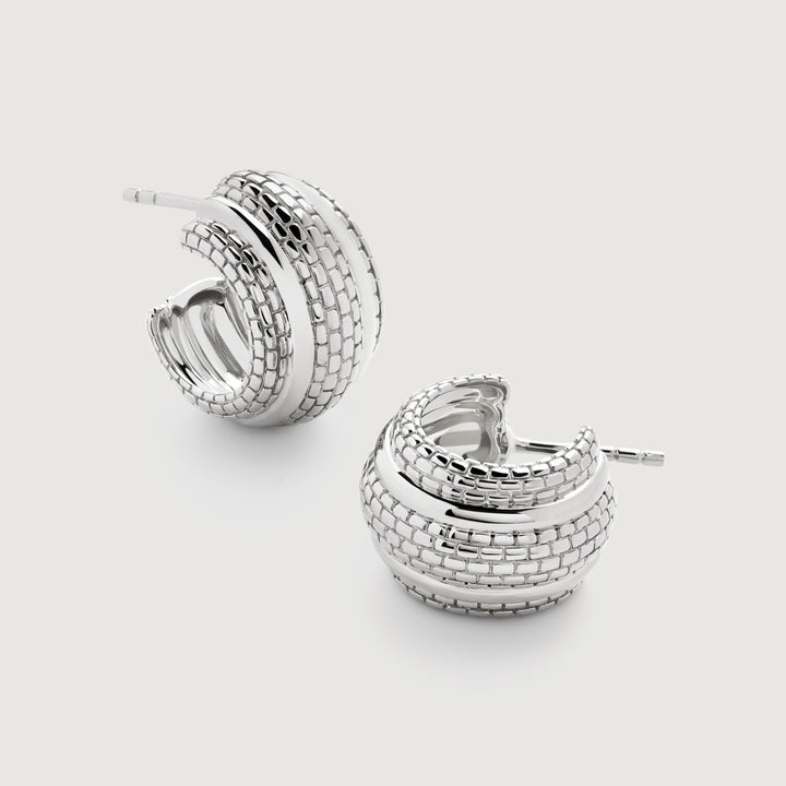 Heirloom Bold Small Hoop Earrings