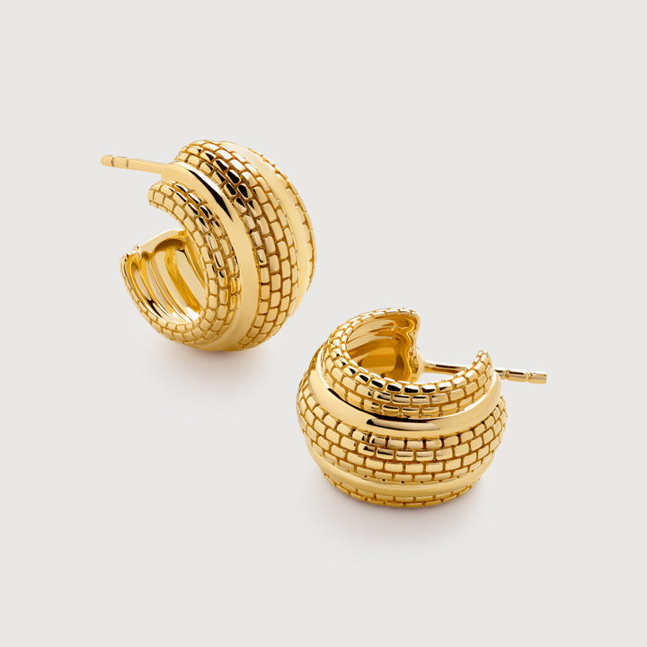 Heirloom Bold Small Hoop Earrings