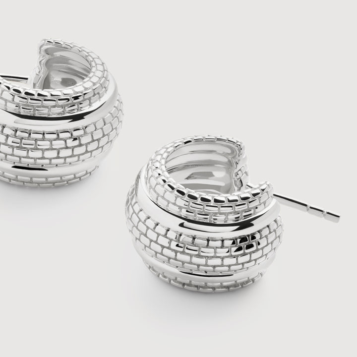 Heirloom Bold Small Hoop Earrings