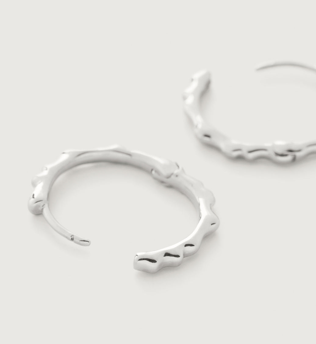 Siren Muse Ripple Small Hoop Earrings