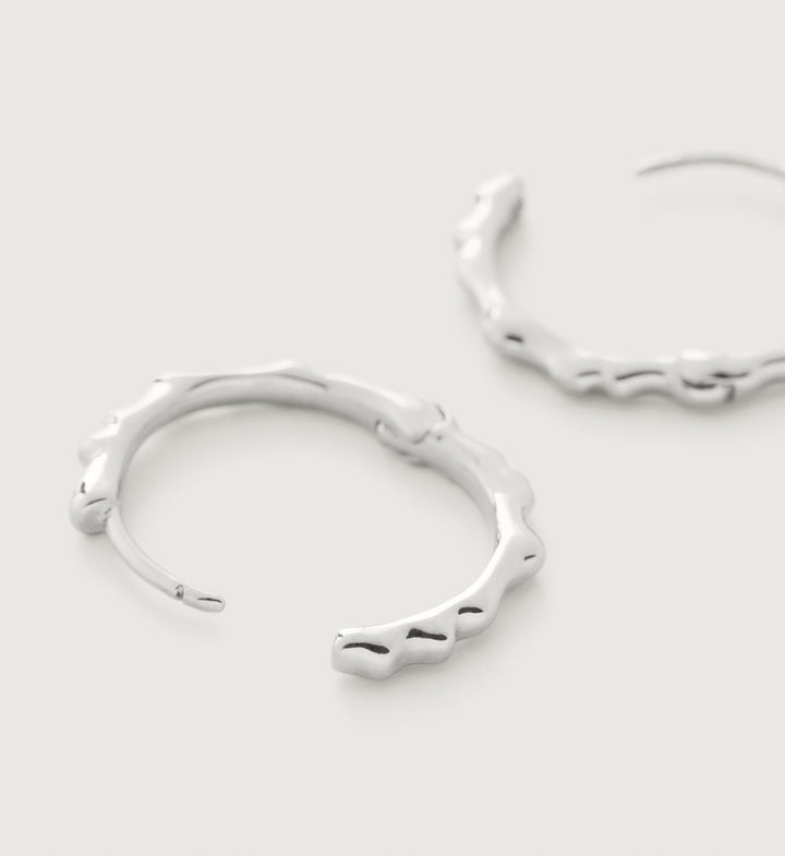 Siren Muse Ripple Small Hoop Earrings