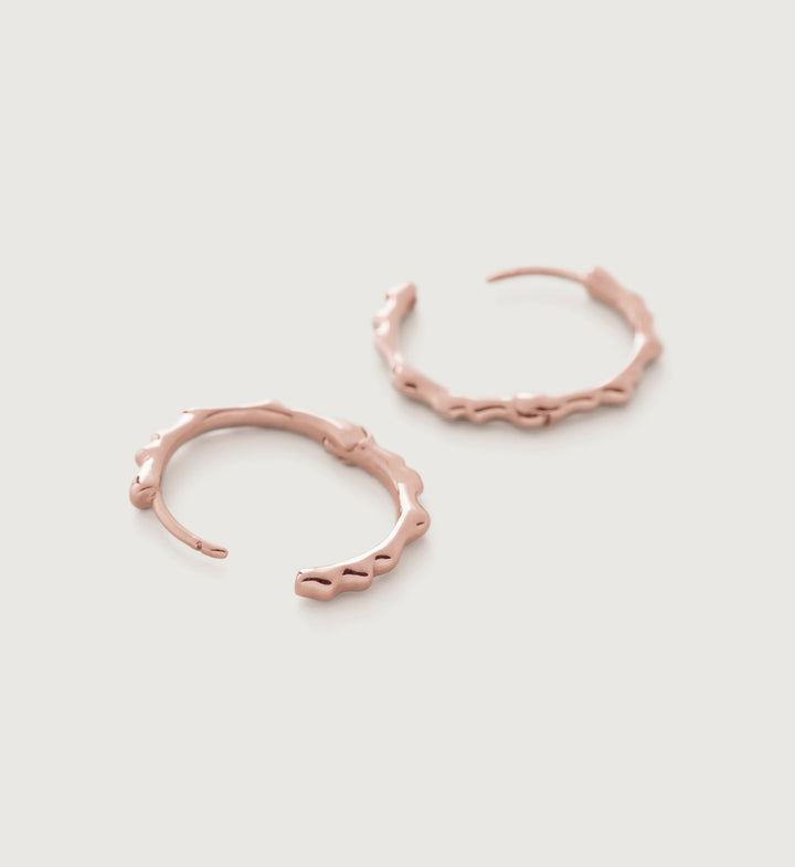 Siren Muse Ripple Small Hoop Earrings