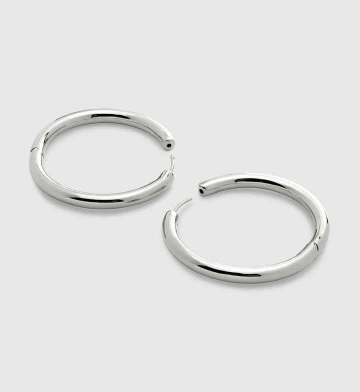 Click Medium Hoop Earrings