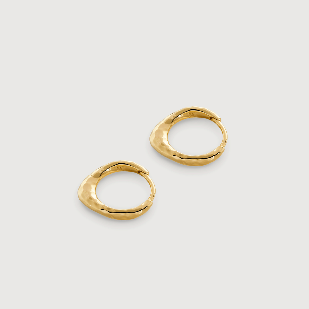 Siren Tapered Huggie Earrings