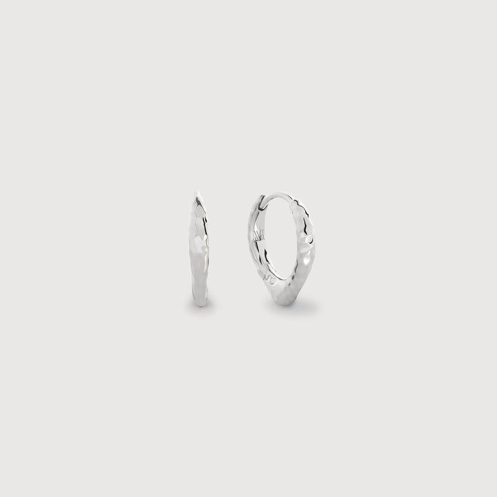 Siren Tapered Huggie Earrings