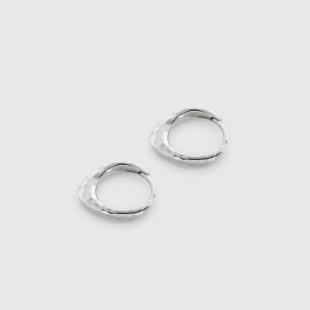 Siren Tapered Huggie Earrings