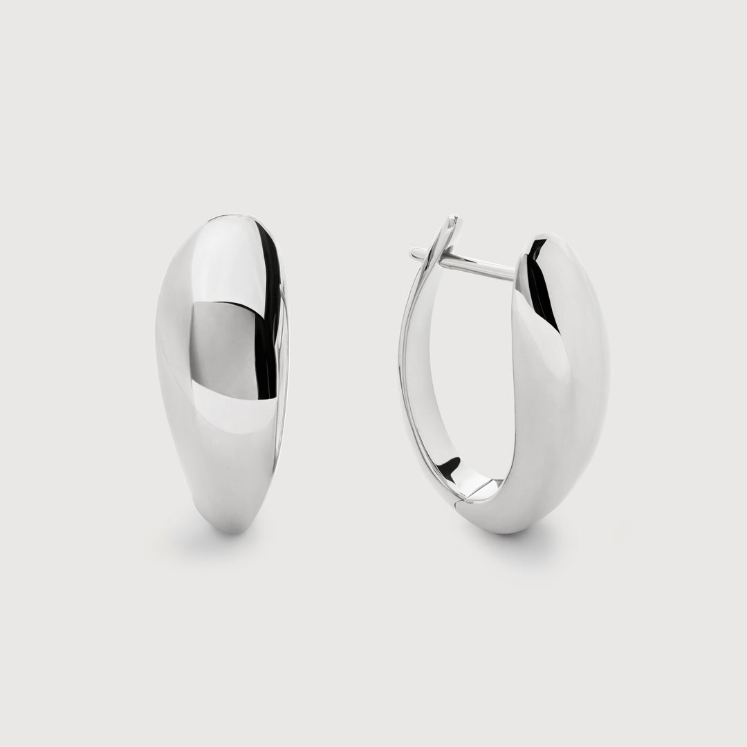 Nura Reef Medium Hoop Earrings