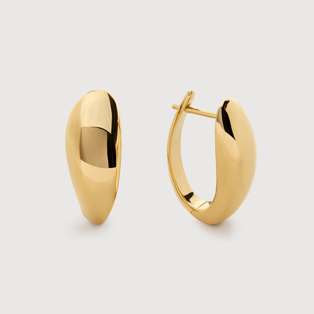 Nura Reef Medium Hoop Earrings