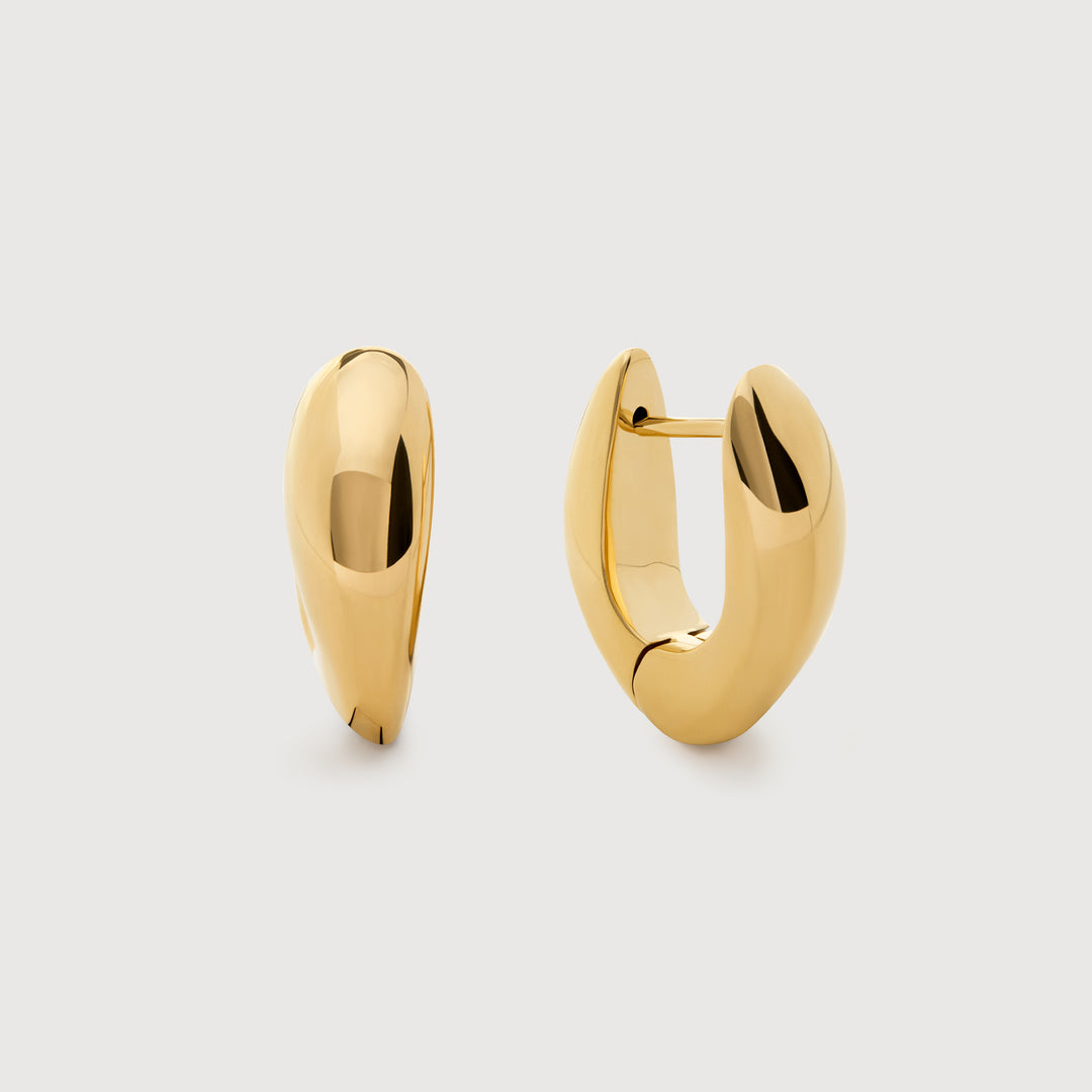 Nura Reef Medium Hoop Earrings