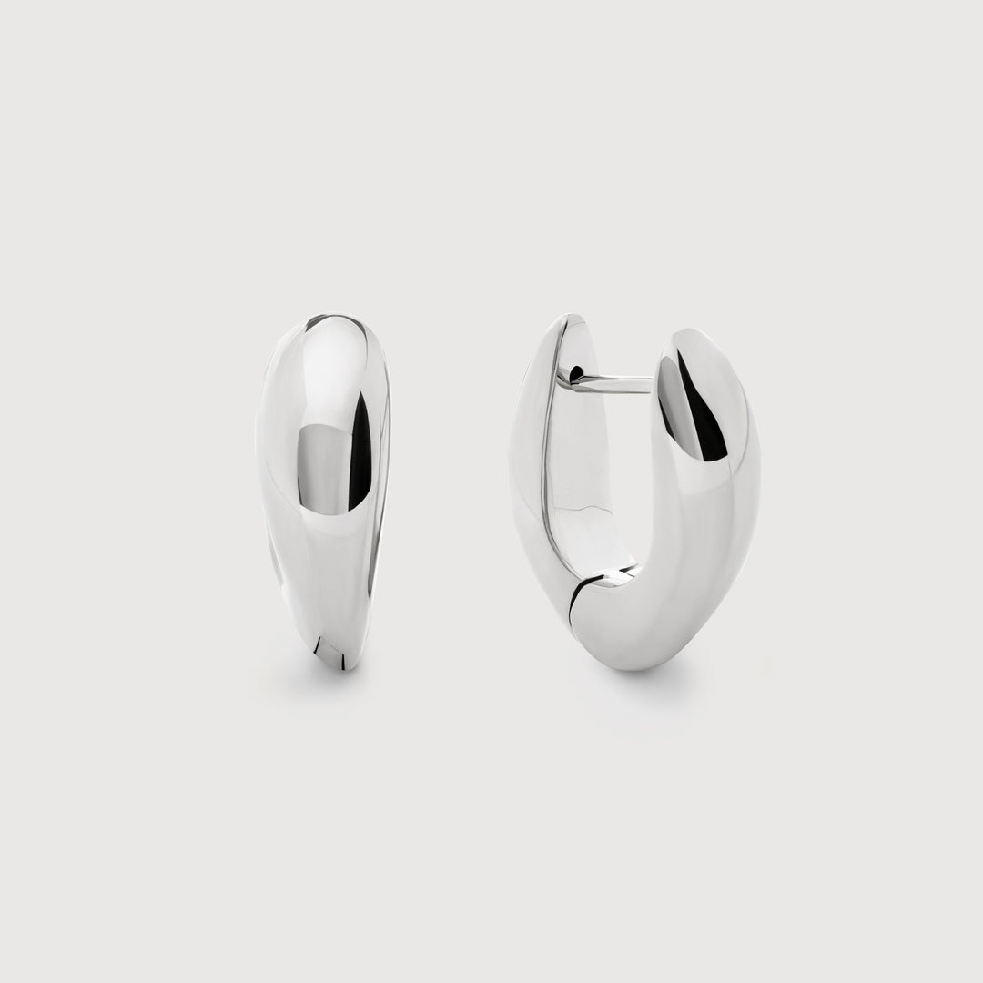 Nura Reef Medium Hoop Earrings