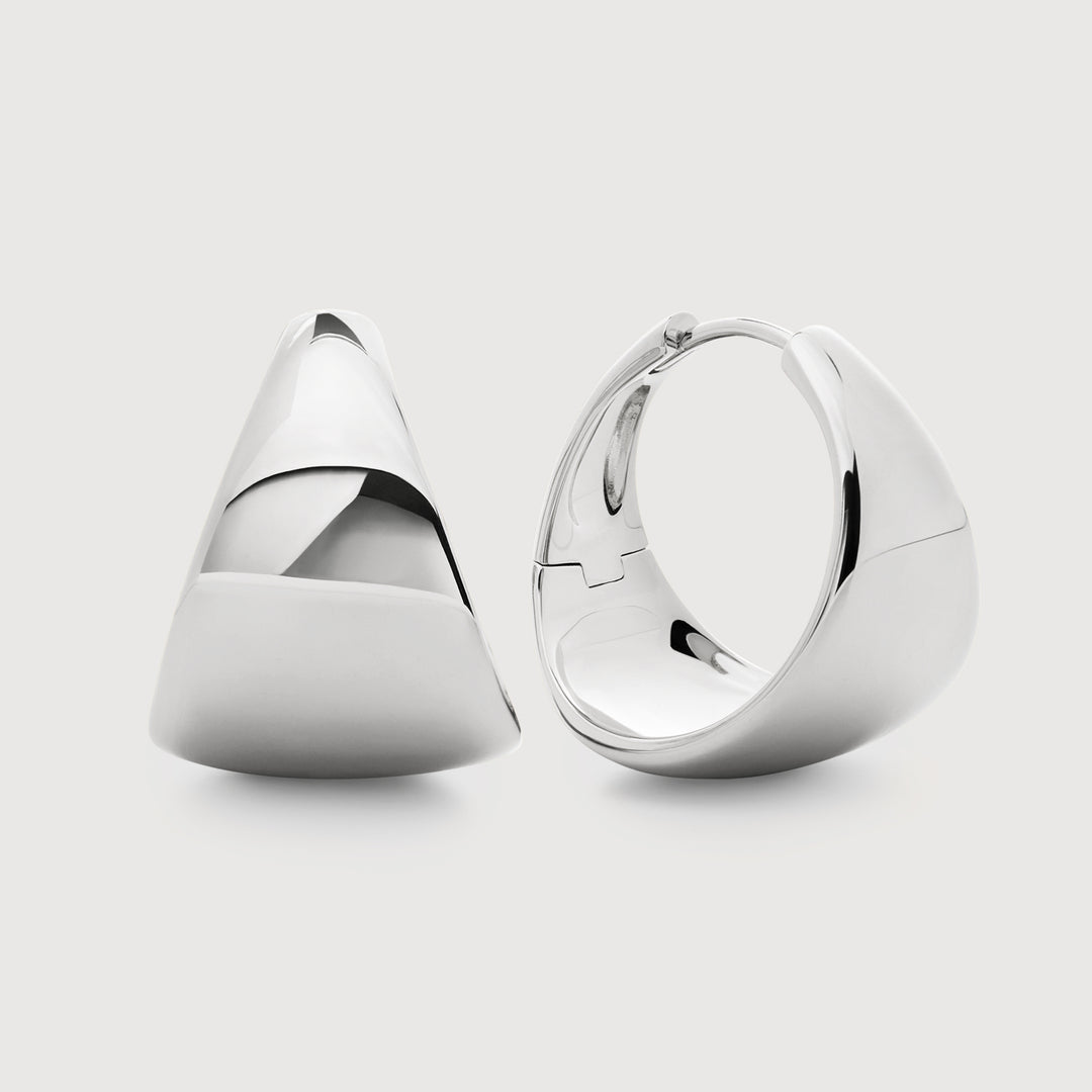 Tapered Small Hoop Earrings
