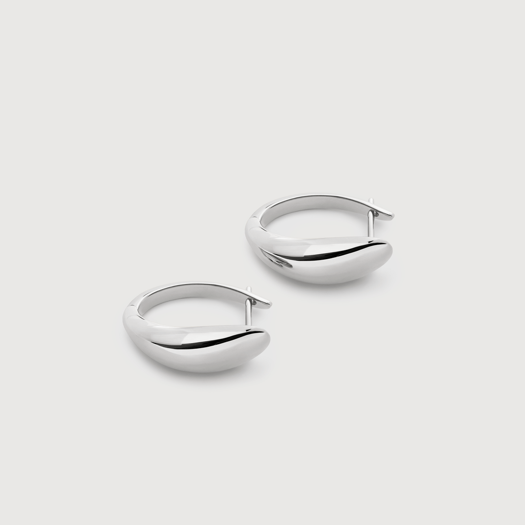 Nura Reef Medium Hoop Earrings