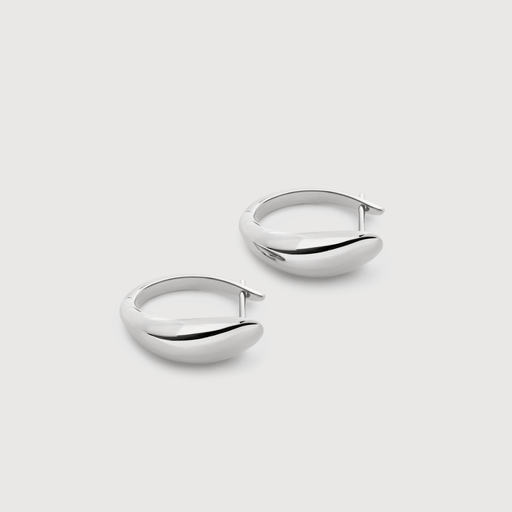 Nura Reef Medium Hoop Earrings