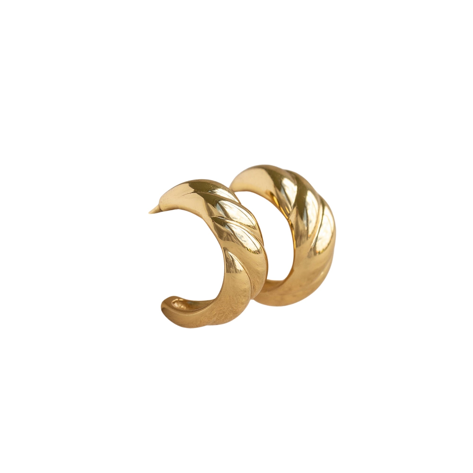 Croissant Earrings - Piper