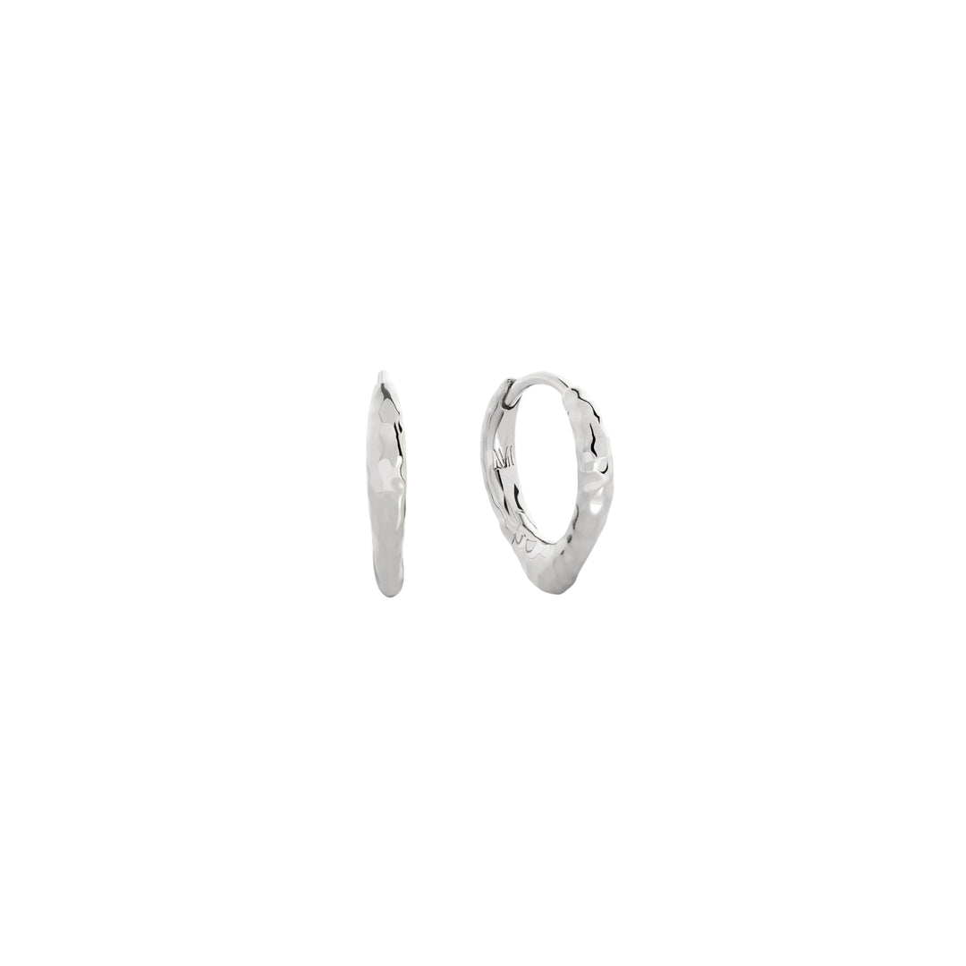 Siren Tapered Huggie Earrings
