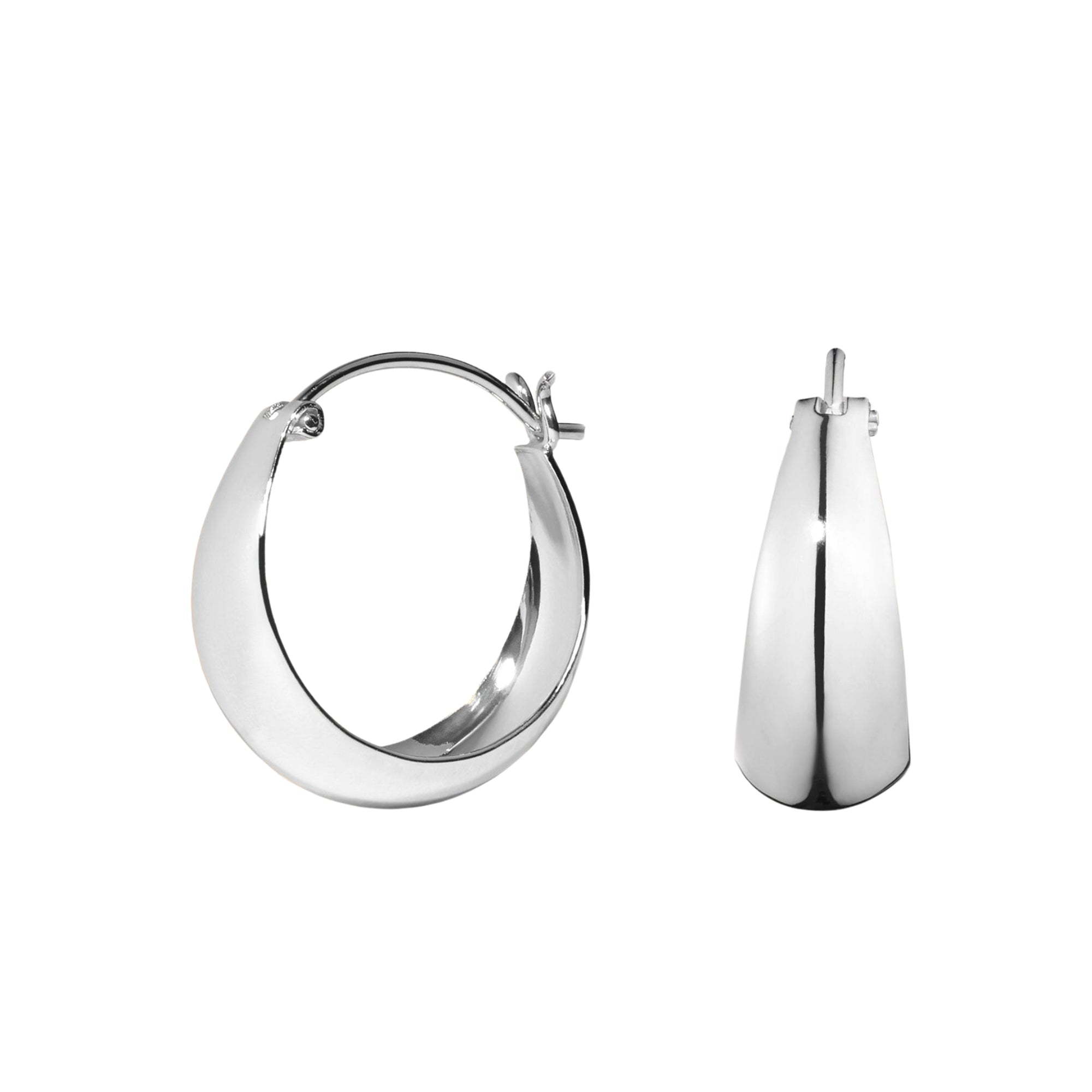 Chunky Gold Hoop Earrings - Jorunn