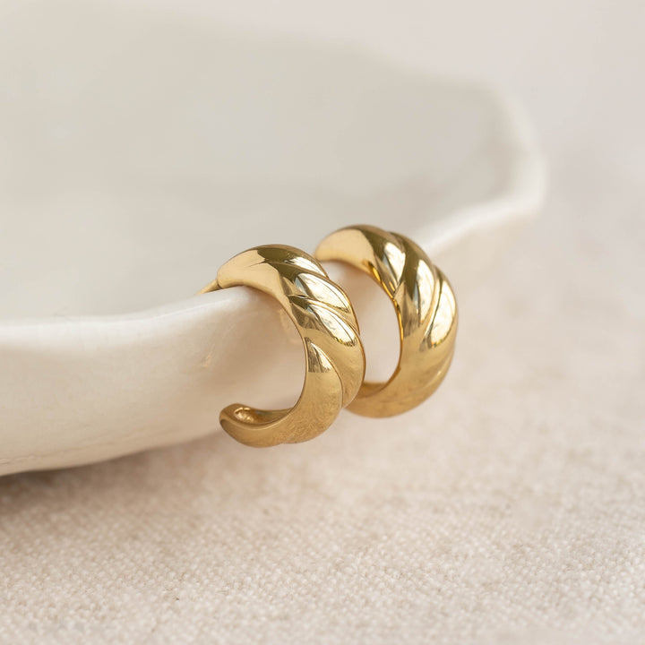 Croissant Earrings - Piper