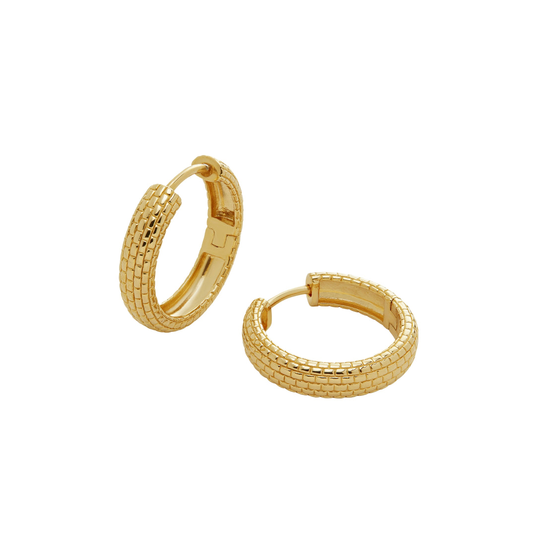Heirloom Huggie Earrings