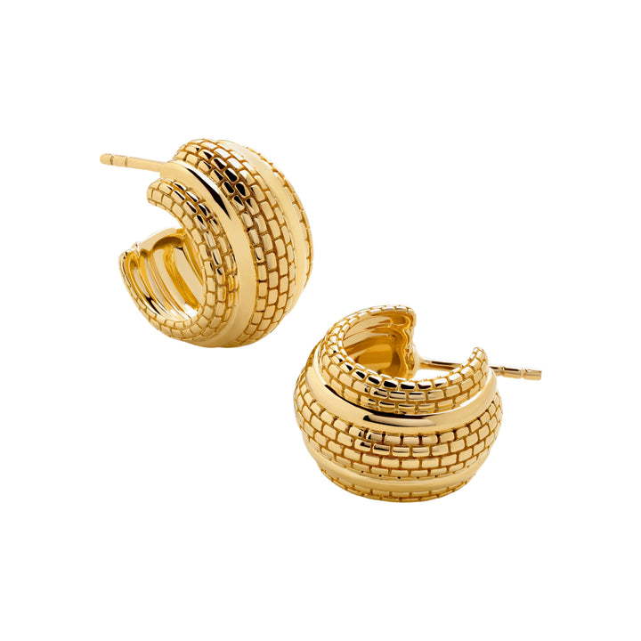 Heirloom Bold Small Hoop Earrings