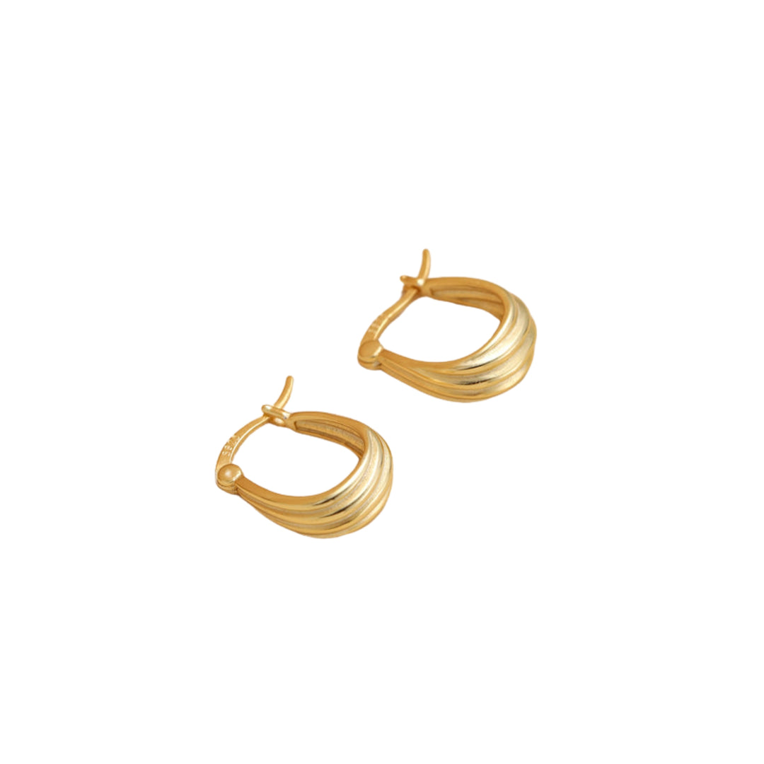 Chunky Twist Hoops