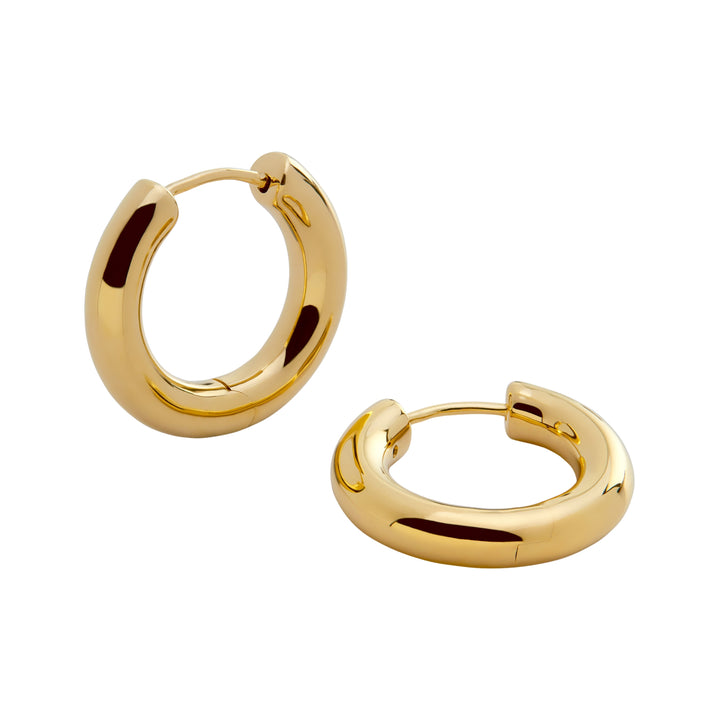 Click Medium Hoop Earrings