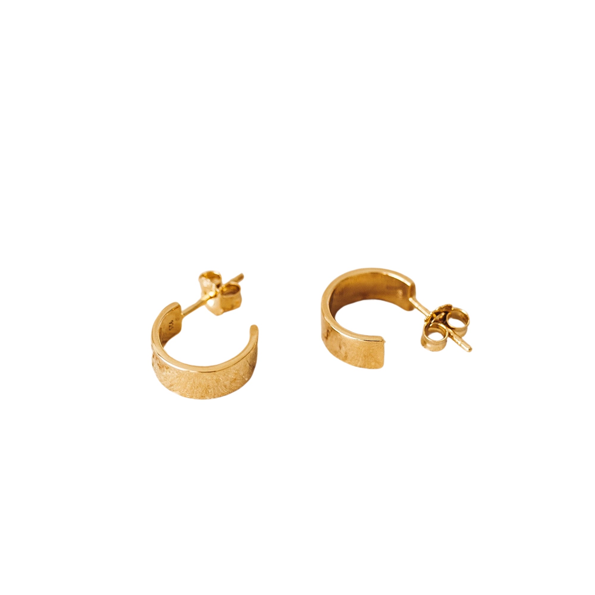Chunky Gold Hoop Earrings - Sissel