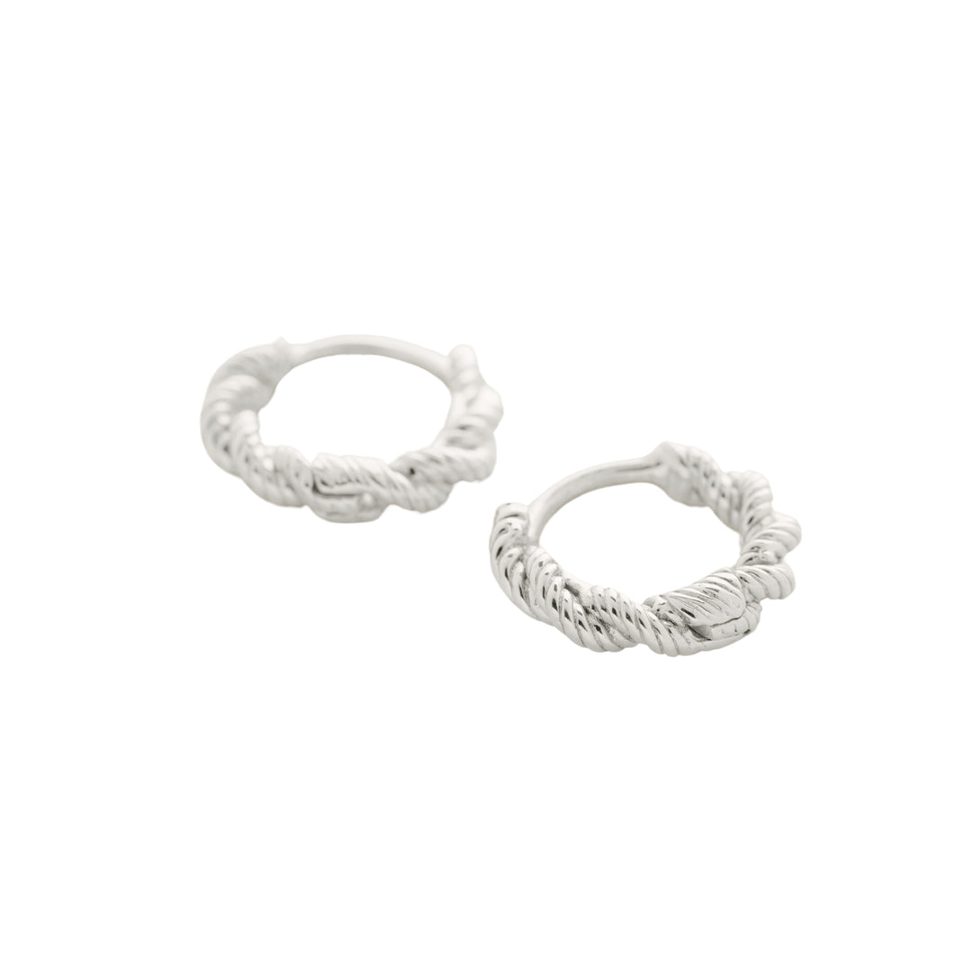 Corda Mini Huggie Earrings