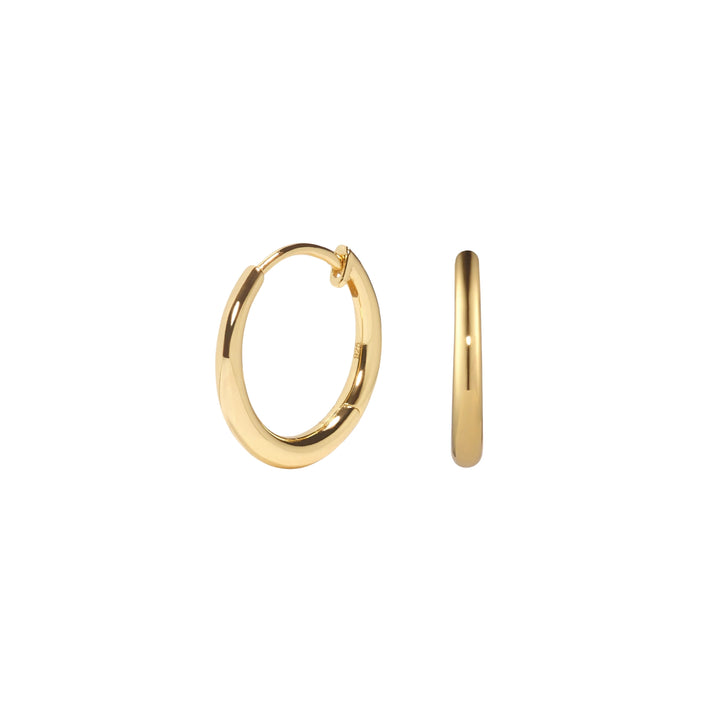 Tapered Hoop Earrings - Daphne