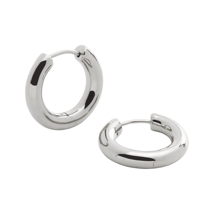Click Small Hoop Earrings