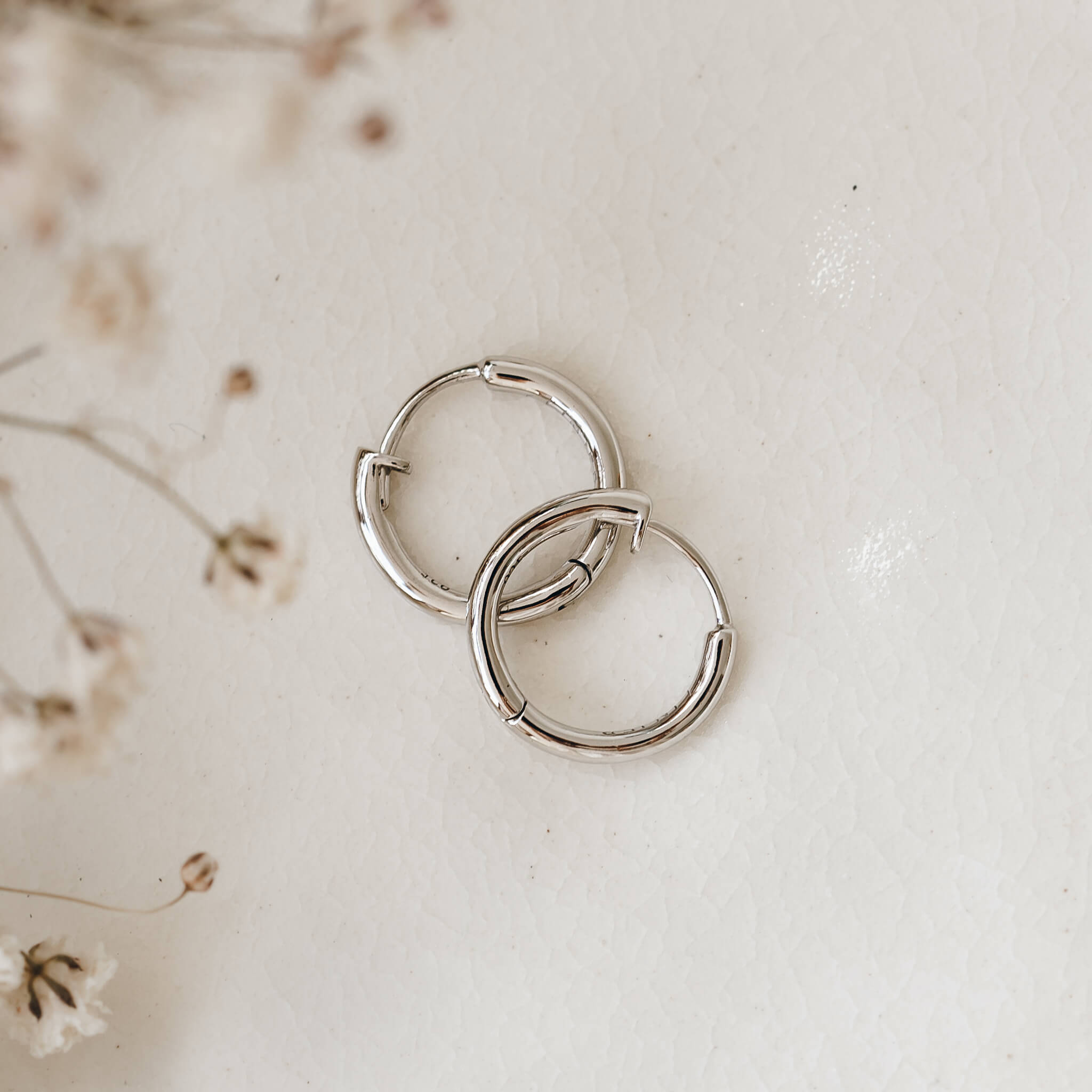 Gold Huggie Earrings - Kirsten
