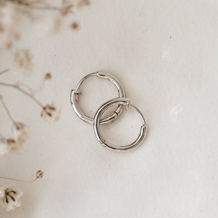 Gold Huggie Earrings - Kirsten