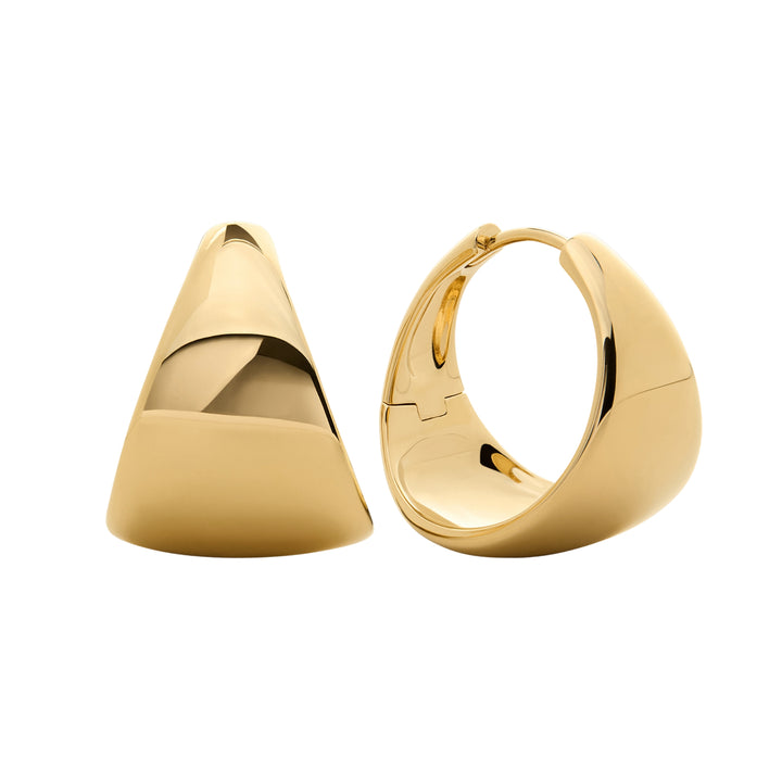 Tapered Small Hoop Earrings