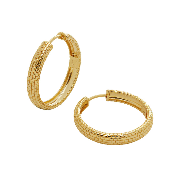 Heirloom Huggie Earrings