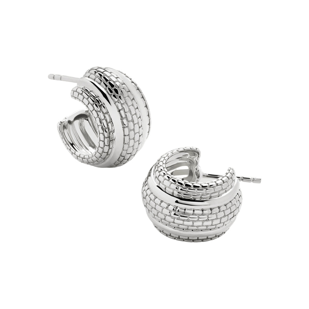 Heirloom Bold Small Hoop Earrings