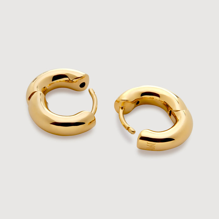 Click Medium Hoop Earrings