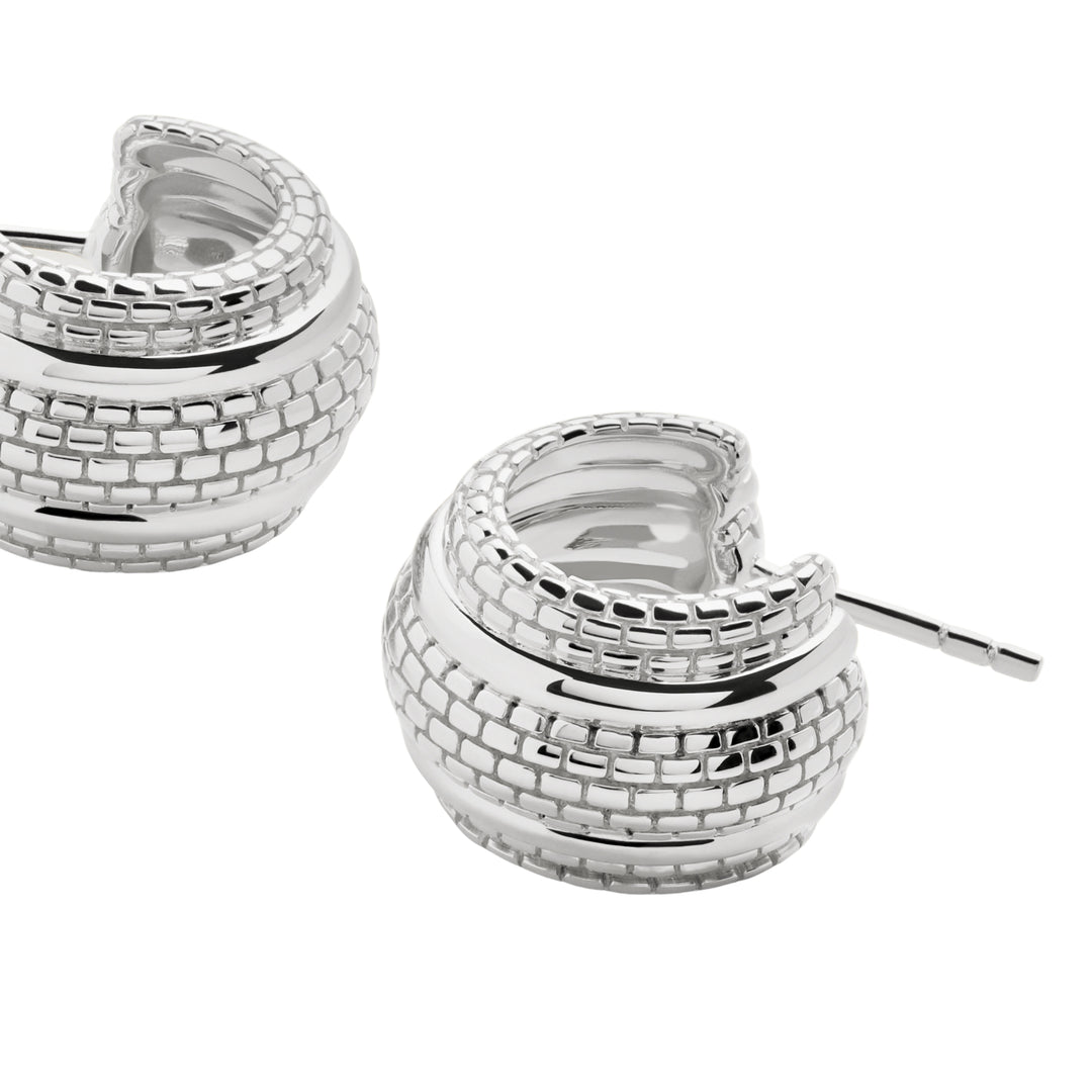 Heirloom Bold Small Hoop Earrings