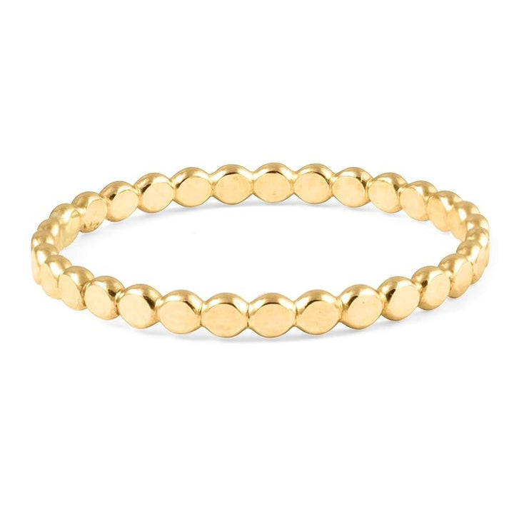 Dainty14k Gold Filled Rings For Women & Girls Thin Stacking Ring | Non-Tarnish Simple & Minimalist Gold Ring | Gold Band | Trendy Gifts for Mom, Sister, Friend (7)