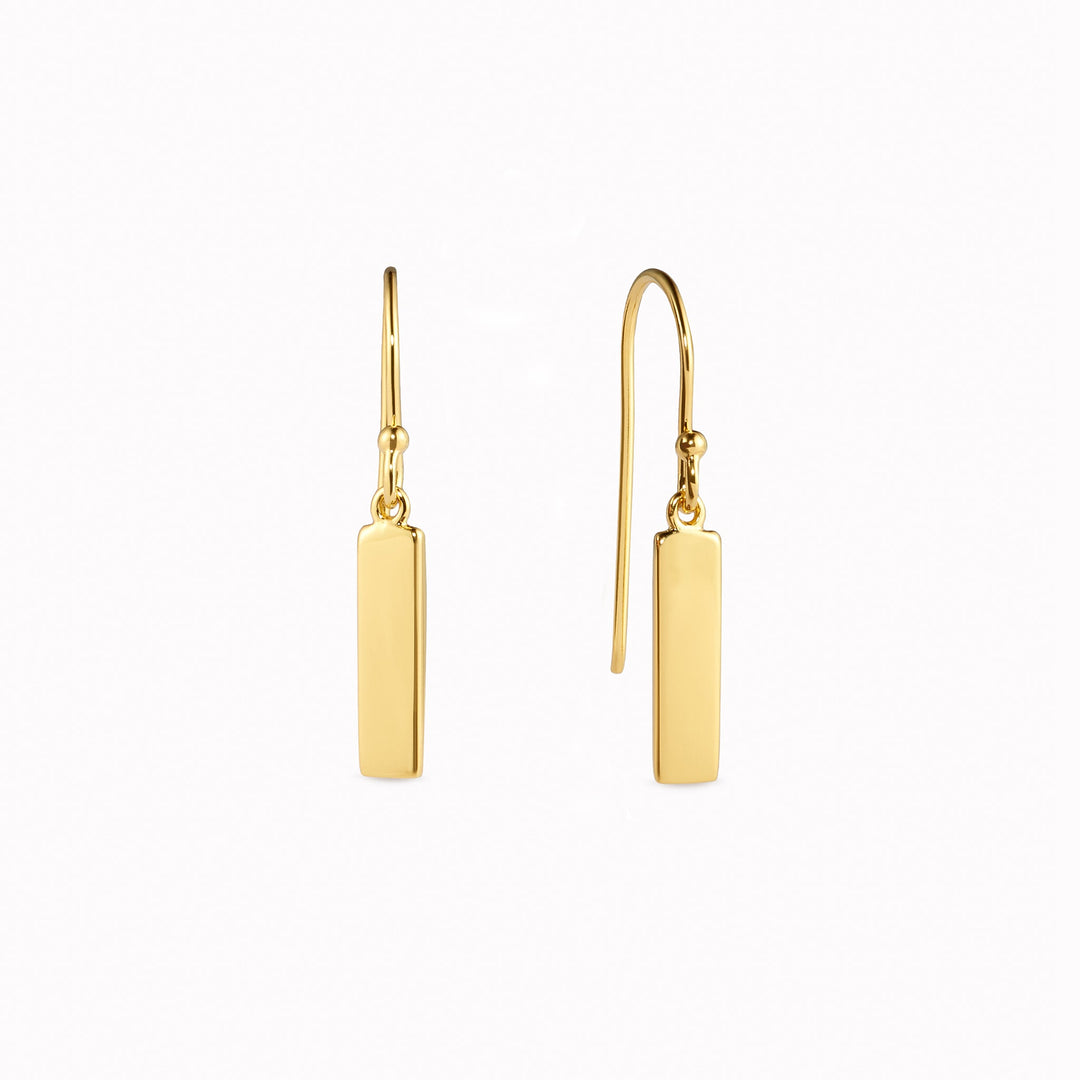 Gold Dangle Earrings - Dina