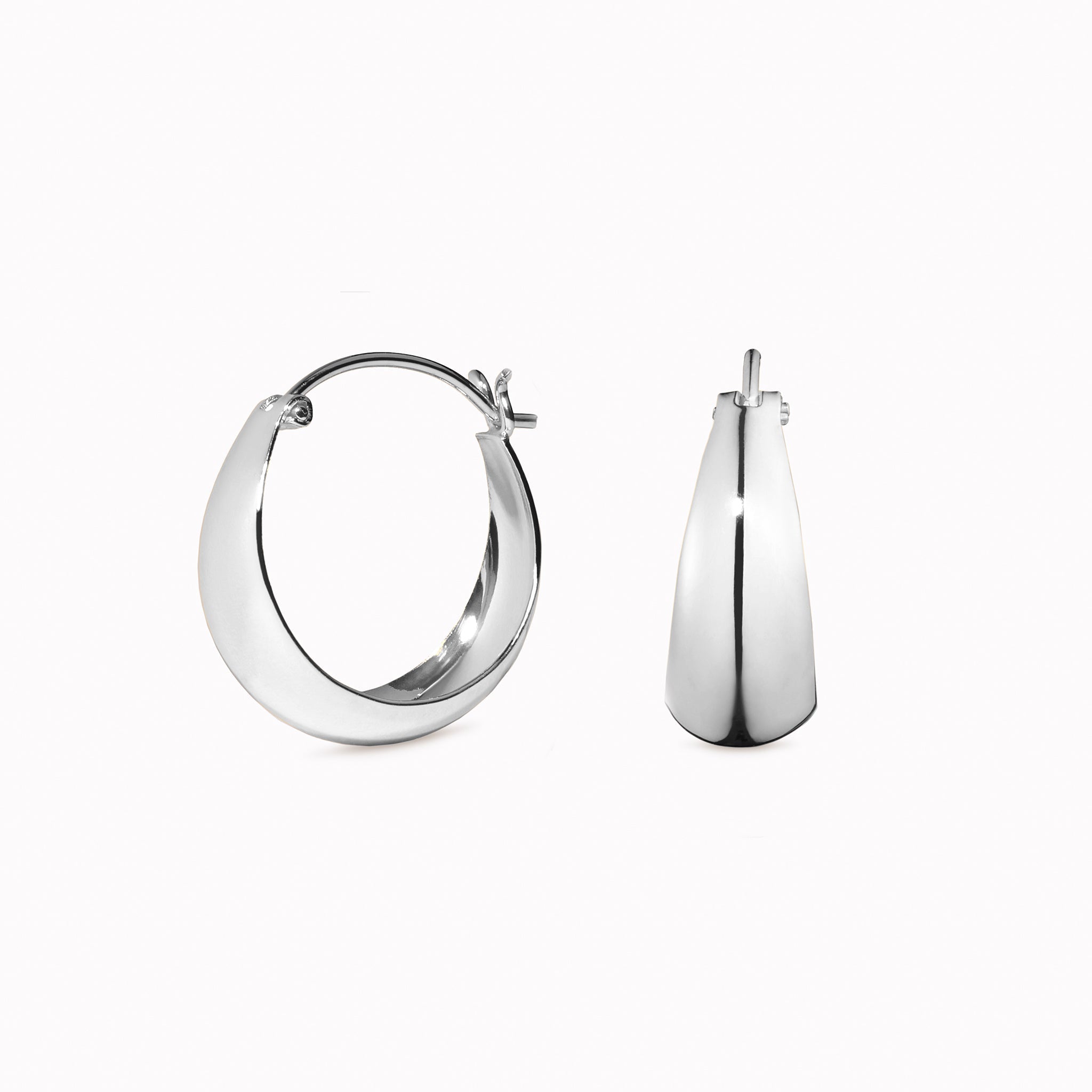 Chunky Gold Hoop Earrings - Jorunn