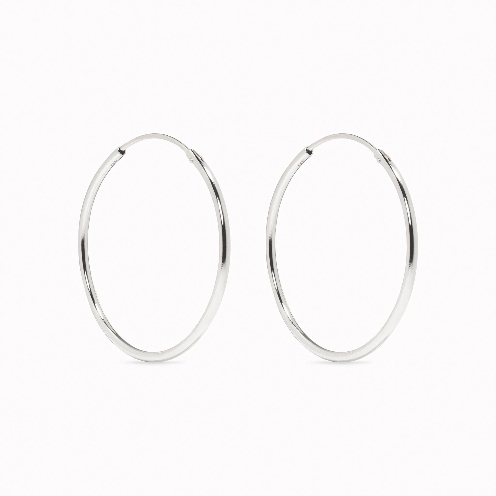 14k Gold Hoops 10mm - Sonia