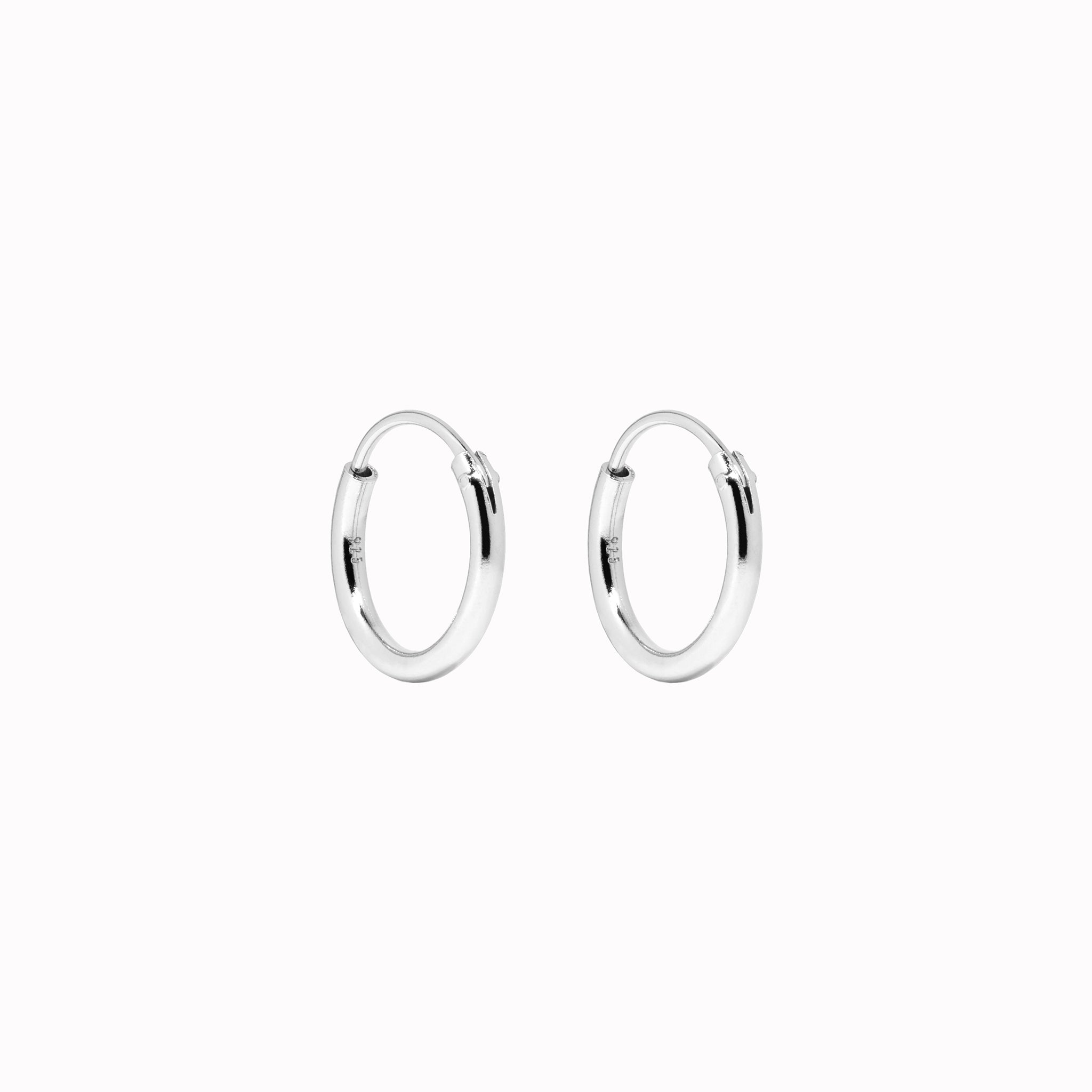 Gold Hoop Earrings 20mm - Rebecca