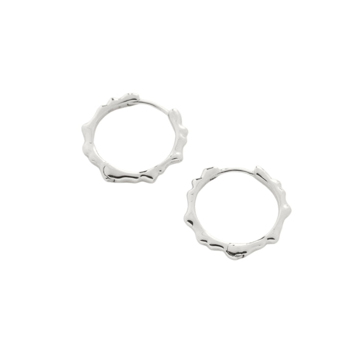 Siren Muse Ripple Small Hoop Earrings